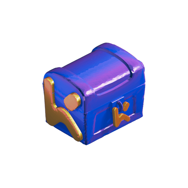 The branded KCEX reward chest from Giga Rewards